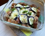 茄子とトマトとお麩(油麩)のチーズ焼き作り方22写真