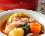 トマトのうま味とかつお節が香る鍋 ・〆も作り方3写真