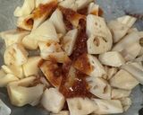 あっという間！もりもりレンコン甘味噌和え作り方4写真