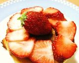 イングリッシュマフィンでいちごのタルト作り方3写真