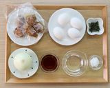 介護食　やわらか鶏から卵とじ作り方1写真