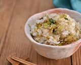 セロリとちりめんじゃこの混ぜご飯作り方5写真