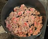 牛バラ切り落としと豆腐の甘辛煮作り方3写真