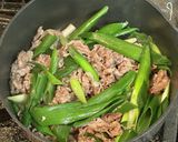 牛バラ切り落としと豆腐の甘辛煮作り方4写真