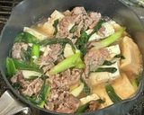 牛バラ切り落としと豆腐の甘辛煮作り方7写真
