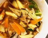 肉無根菜たっぷりケチャあん味温野菜サラダ作り方19写真