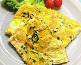 給食レシピdeお弁当①千草焼作り方1写真