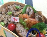 給食レシピdeお弁当①千草焼作り方2写真