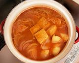 ピリ辛＊トマト鍋作り方3写真