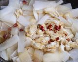 フライパンで豚ばら肉大根刻み揚げの炒め煮作り方6写真