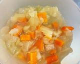 離乳食に！豆腐入りふわふわだし巻き卵風作り方1写真