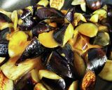 油を吸わない茄子味噌炒め作り方2写真