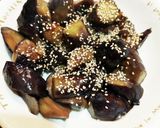 油を吸わない茄子味噌炒め作り方3写真
