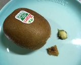 食べる部分が多いキウイの芯の取り方作り方6写真