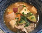 給食の「豚汁」♡ぜひ丼椀でたっぷりと作り方4写真