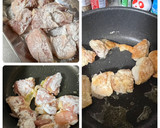 鶏肉とキャベツとじゃが芋の味噌バター炒め作り方2写真
