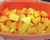 簡単☆パンプキンスープ作り方1写真