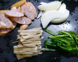 SDGs！ごぼうの皮のナポリタン作り方3写真