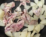 大根と豚肉のにんにく味噌炒め作り方3写真