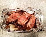焼き肉のたれを使った簡単鶏肉焼きのお弁当作り方4写真
