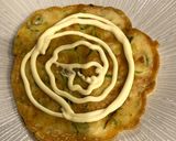 【野菜ソムリエ】九条ねぎのミニお好み焼き作り方4写真