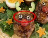 トナカイの肉巻き卵でクリスマス！作り方2写真
