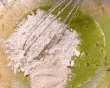 オートミール抹茶蒸しパン作り方3写真