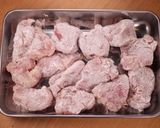 ゴロっと豚肉とにんにくの芽のスタミナ炒め作り方3写真