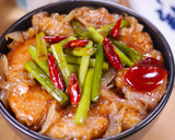 ゴロっと豚肉とにんにくの芽のスタミナ炒め作り方8写真