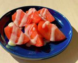 トマトの「お米のうま味ドレッシング」がけ作り方1写真