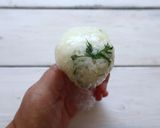 サーモンタルタルとディルのパリおにぎり作り方5写真