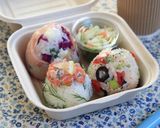 トマト＆セロリ＆オリーブのパリおにぎり作り方6写真