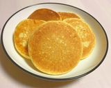 グルテンフリー 米粉とそば粉のパンケーキ作り方5写真