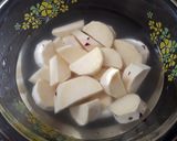 レンジで簡単！大学芋風さつま芋プリン♪作り方1写真