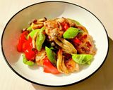 鶏もも肉とピーマンの「トマト塩麹」炒め作り方5写真