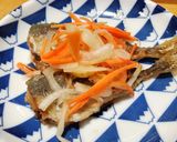 セロリたっぷり 鯵の南蛮漬け 作り方4写真