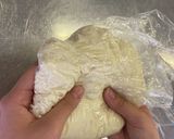 調理実習ビニール袋でまぜるピザ生地 作り方6写真