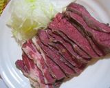 炊飯器で真空調理ローストビーフ&たたき☆作り方6写真