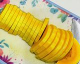 バターナッツかぼちゃ★ガリバタポン酢焼き作り方2写真