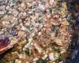 紫蘇の実たっぷり豚味噌作り方5写真
