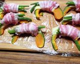 ヨウサマの減塩かぼちゃの粒マスタード焼き作り方4写真