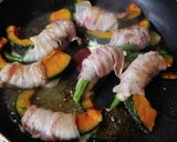 ヨウサマの減塩かぼちゃの粒マスタード焼き作り方5写真