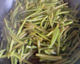 サツマイモのツル（茎）のキンピラ炒め作り方4写真