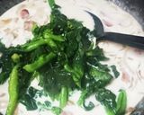 パスタ★米粉ホワイトソース★菜の花チーズ作り方5写真