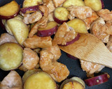 さつまいもと鶏むね肉の甘旨炒め作り方5写真