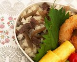 女子高校生弁当　2023.10.27作り方1写真
