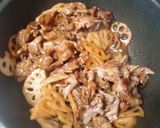 簡単夕食★牛肉とレンコンしぐれ煮★お弁当作り方5写真