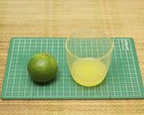 間引きミカンのさっぱりエード作り方1写真
