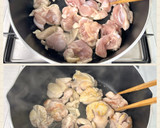 とろ甘ほっこり＊かぼちゃと鶏肉の煮物＊作り方4写真