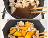 とろ甘ほっこり＊かぼちゃと鶏肉の煮物＊作り方6写真